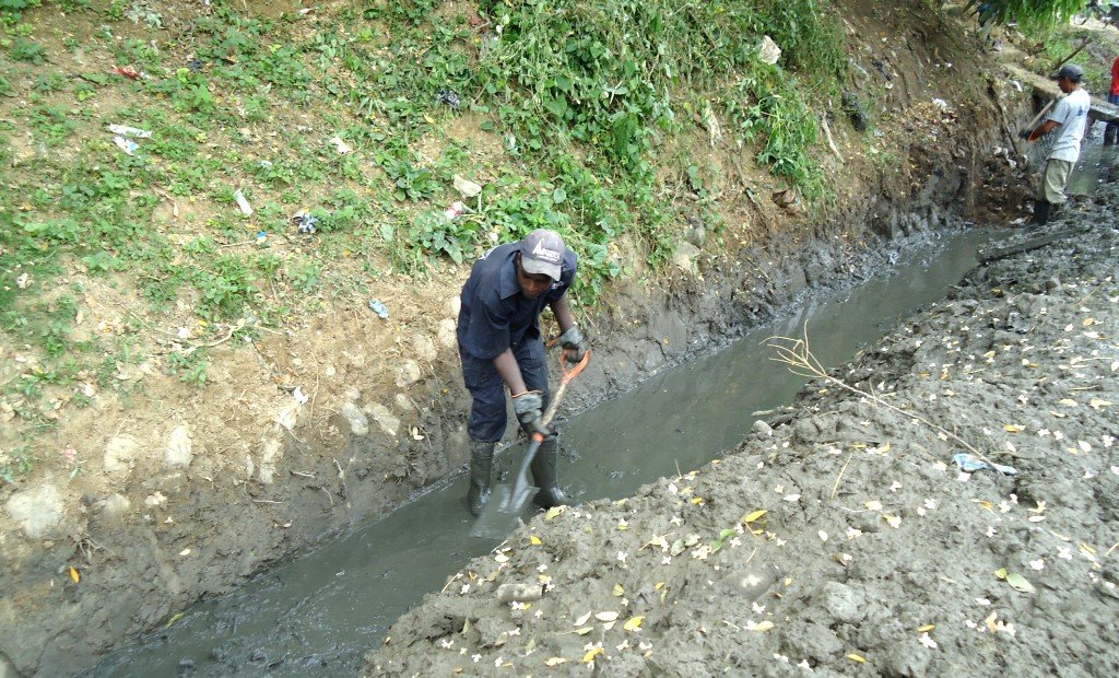Alcaldía de Moca, inmersa en desyerbe en calles, carreteras y solares baldíos